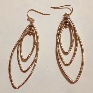 Avon gold earrings